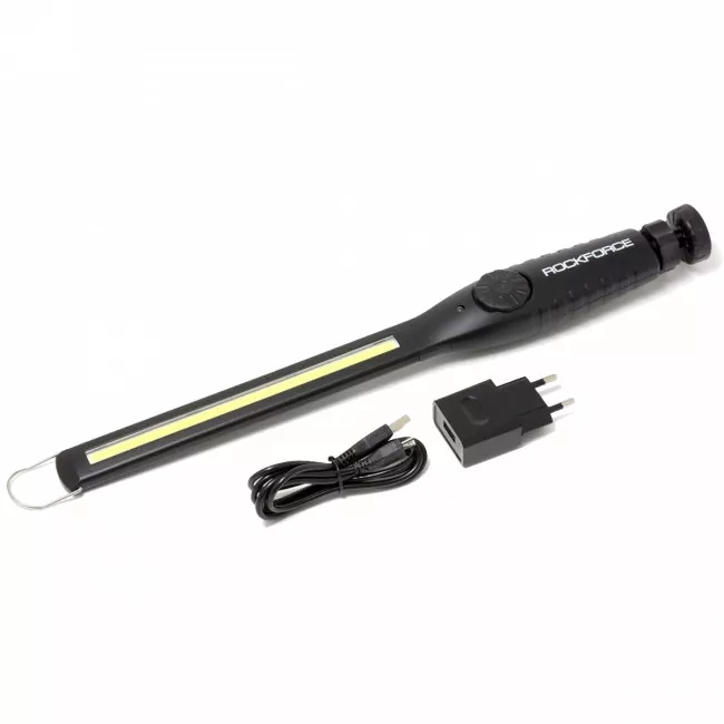 Лампа светодиодная аккумуляторная Rock FORCE RF-01401 (6W COB,410 Lumen,3.7)(25710)