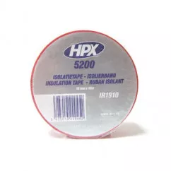 Лента HPX ПВХ изоляционная 19мм*10м красная (IR1910)