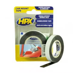 Стрічка на спіненої основі HPX для молдингів, ветровиков, мухобоек, накладок 19мм*2м (ZC0025)