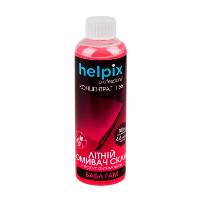 Омыватель стекла Helpix 1:66 0°C 0,1л (804450)