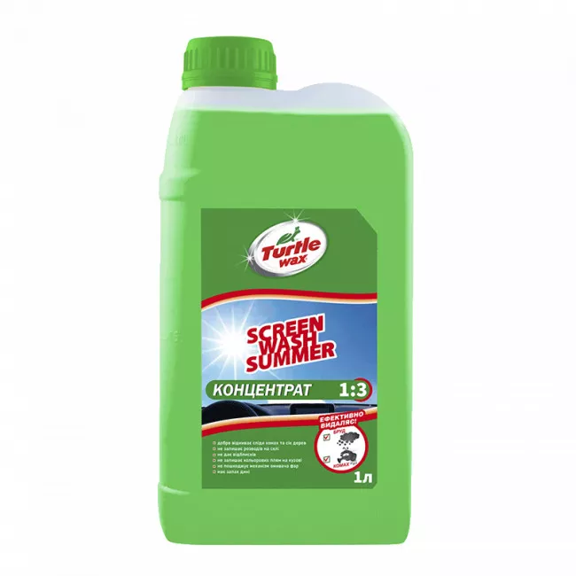 Очищувач скла Turtle Wax 0°C 1л (S4047) Очищувач скла Turtle Wax 0°C 1л (S4047)