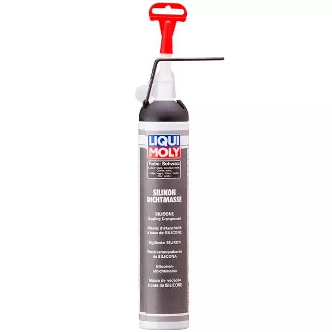 Силіконовий герметик Liqui Moly чорний 200 мл (6185)