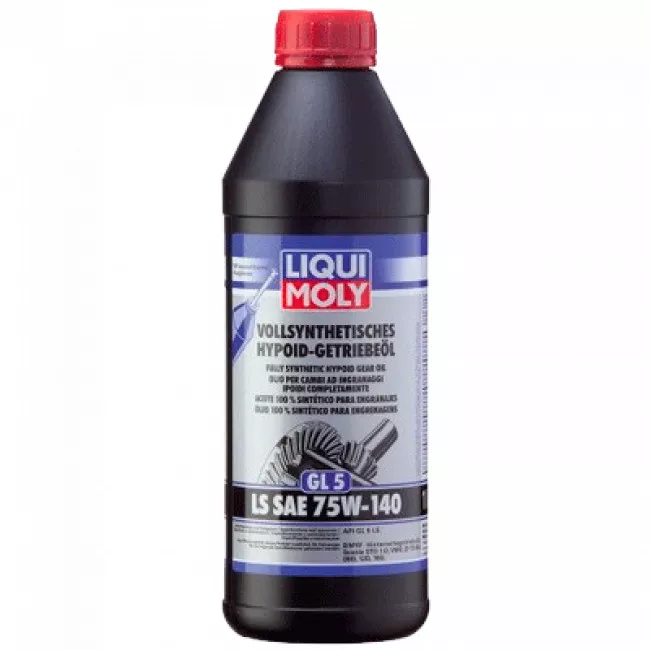 Трансмісійна олива Liqui Moly Vollsynthetisches Hypoid-Getriebeoil LS 75W-140 GL-5 1л (8038)