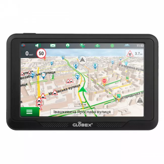 Магнітний GPS навігатор Globex GE516 NavLux