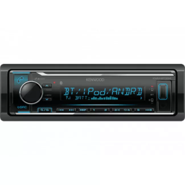 Магнитола Kenwood KMM-BT304 (бездиск) Магнитола Kenwood KMM-BT304 (бездиск)
