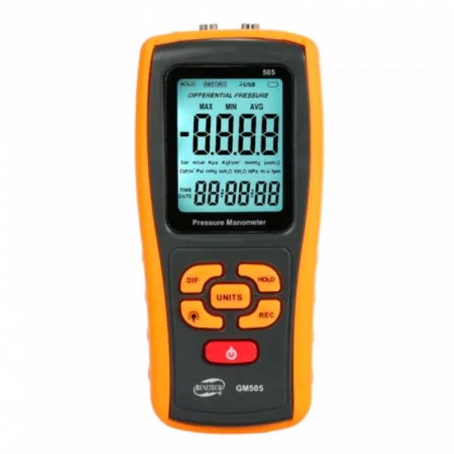 Манометр електронний BENETECH (GM505)