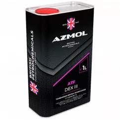 Масло для автоматичних трансмісій AZMOL ATF DEX III 1л (метал)