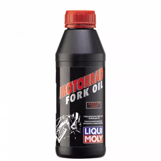 Масло для мотовилок и амортизаторов Liqui Moly Racing Fork Oil 5W Light 0,5л (1523)