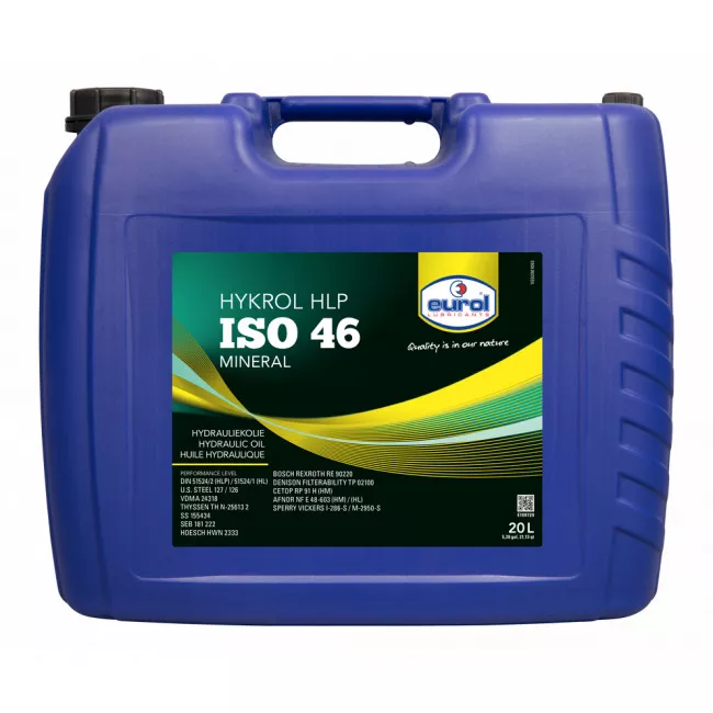 Масло гидравлическое Eurol Hykrol HLP ISO 46 20л (E108720)