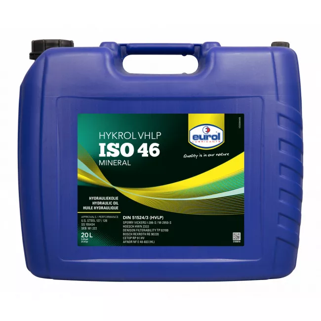 Масло гидравлическое Eurol Hykrol VHLP ISO 46 20л (E108810)