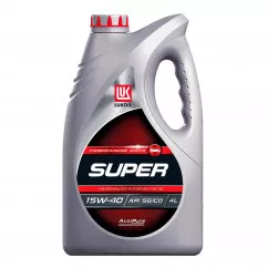 Моторное масло Лукойл Super 15W-40 4л