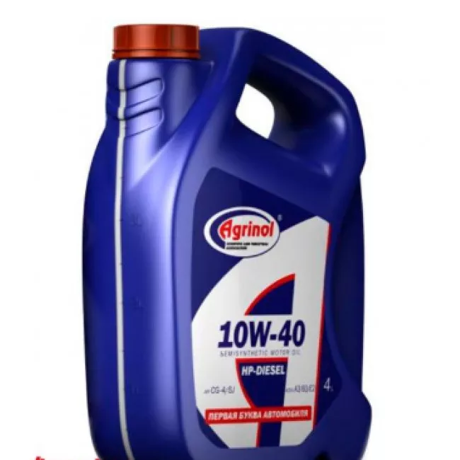 Моторное масло Агринол HP-DIESEL 10W-40 CG-4/SJ 5л Моторное масло Агринол HP-DIESEL 10W-40 CG-4/SJ 5л