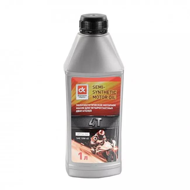 Моторна олива <ДК> Semisynt 4T 10W-40 1 л Моторна олива <ДК> Semisynt 4T 10W-40 1 л