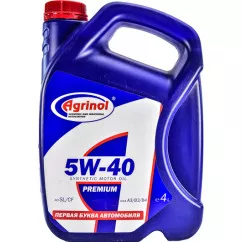 Моторное масло Agrinol Premium 5W-40 1л