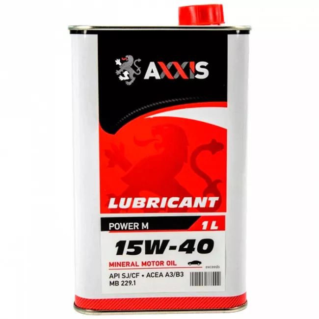 Моторна олива AXXIS 15W-40 Power M 1л Моторна олива AXXIS 15W-40 Power M 1л