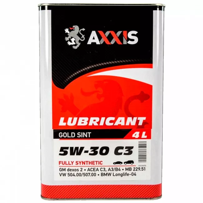 Моторна олива AXXIS 5W-30 C3 504/507 4л