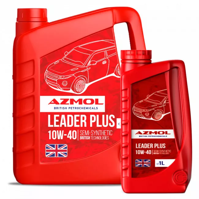 Моторное масло AZMOL LEADER PLUS 10W-40 4л+1 АКЦИЯ