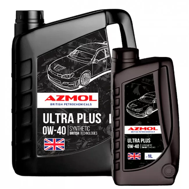 Моторное масло AZMOL Ultra Plus 0W-40 4л+1 АКЦИЯ