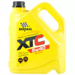 Моторное масло Bardahl Xtc 5W-40 4л