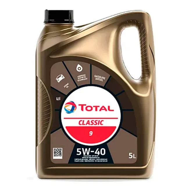 Моторна олива Total Classic 5W-40 5л (156721)