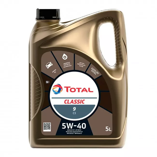 Моторна олива Total Classic C3 5W-40 5л (201611) Моторна олива Total Classic C3 5W-40 5л (201611)