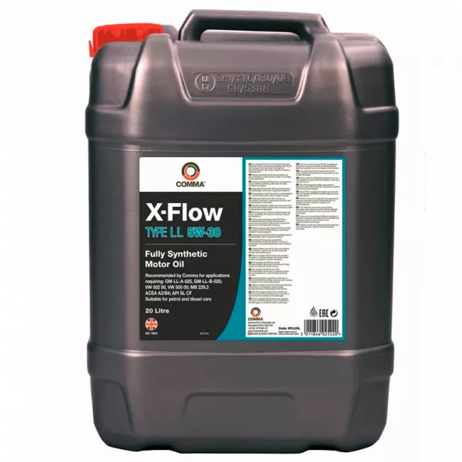 Моторное масло COMMA X-FLOW LL 5W-30 SYN. 20л (DA7584)