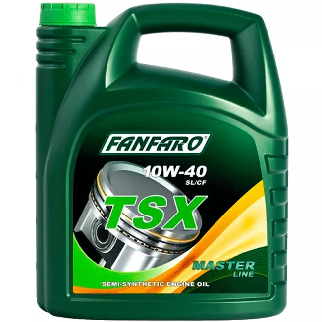 Моторное масло FANFARO TSX 10W-40 SL/CF 5л (97700) (690/5) Моторное масло FANFARO TSX 10W-40 SL/CF 5л (97700) (690/5)