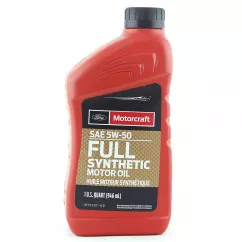 Моторное масло Ford Motorcraft Full Synthetic Motor Oil 5W-50 0,946л