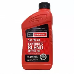 Моторное масло Ford Motorcraft Synthetic Blend 5W-20 0.946л
