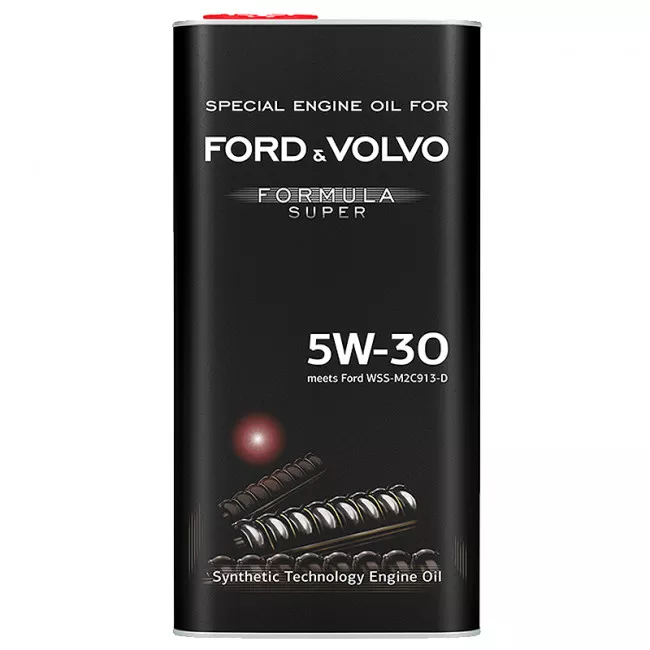 Моторна олива FORD/VOLVO Synthetic Engine Oil 5W-30 метал 5л (FF6716-5ME)