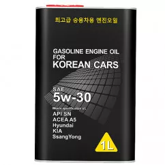 Масло моторное HYUNDAI Synthetic Engine Oil 5W-30 (API SN/ACEA A5) металл 1л (FF6714-1ME)