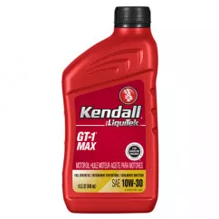 Масло моторное Kendall GT-1 MAX Premium Full Synthetic Liquid Titanium 10W-30,12/0,946л (1081229)
