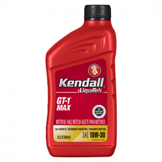 Моторное масло Kendall GT-1 MAX Premium Full Synthetic Liquid Titanium 10W-30,12/0,946л (1081229)