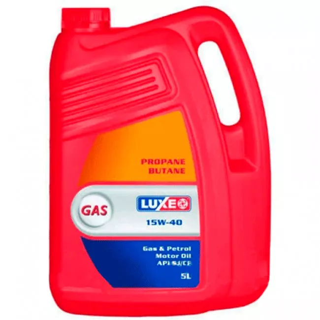 Моторное масло LUXE GAS 15W-40 SJ/CF 5л