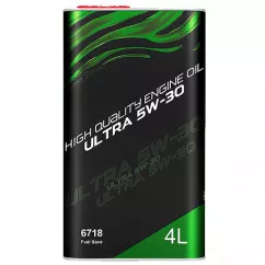 Масло моторное MAZDA Synthetic Engine Oil 5W-30 (API SN/CF/ACEA A5/B5) металл 4л (FF6718-4ME)