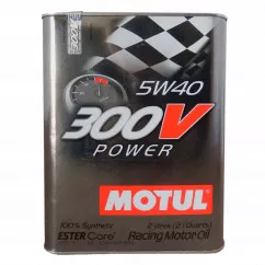 Масло моторное MOTUL 300V Power SAE 5W-40 2л (825602)