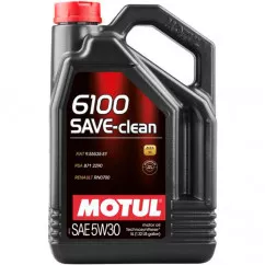 Моторное масло Motul 6100 Save-clean 5W-30 5л