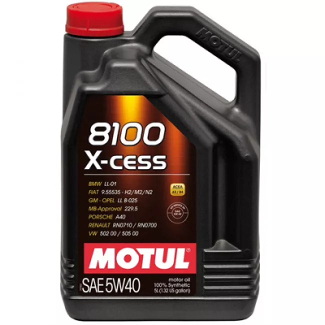 Масло моторное MOTUL 8100 X-cess 5W-40 5л (102870)