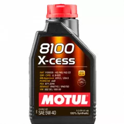 Масло моторное MOTUL 8100 X-cess SAE 5W-40 1л (102784)