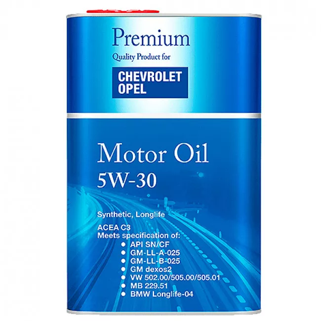 Моторна олива OPEL/CHEVROLET Synthetic Engine Oil 5W-30 1л (FF6717-1ME)