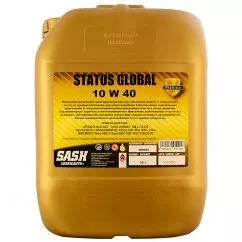 Масло моторное SASH STATUS GLOBAL 10W-40 20л (100203)