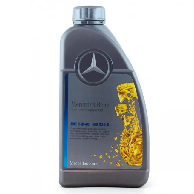 Моторное масло MERCEDES-BENZ Genuine Engine Oil MB 229.3 5W-40 1л (A000989910211AHFD)
