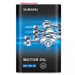Масло моторное SUBARU Synthetic Engine Oil 5W-30 (API SM) металл 1л (FF6712-1ME)