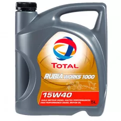 Масло моторное TOTAL RUBIA WORKS 1000 15W-40 5л (181782)