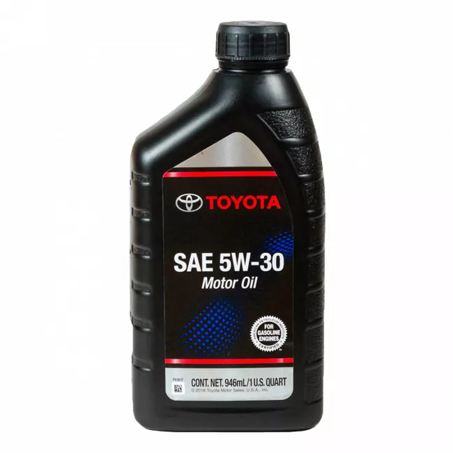 Моторное масло TOYOTA 5W-30 0,946л (002791QT5W6S) Моторное масло TOYOTA 5W-30 0,946л (002791QT5W6S)