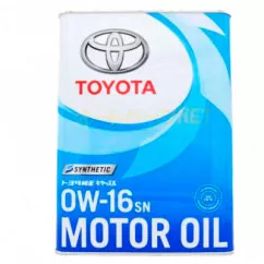 Масло моторне Toyota Motor Oil 0W-16 4л (08880-12105)