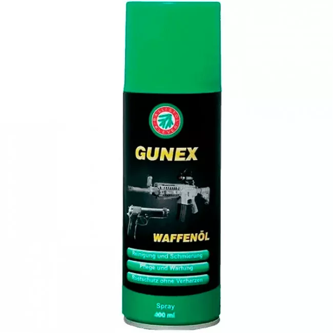 Масло оружейное универсальное Klever Ballistol Gunex-2000 (400мл), спрей (226-1005_0.4)