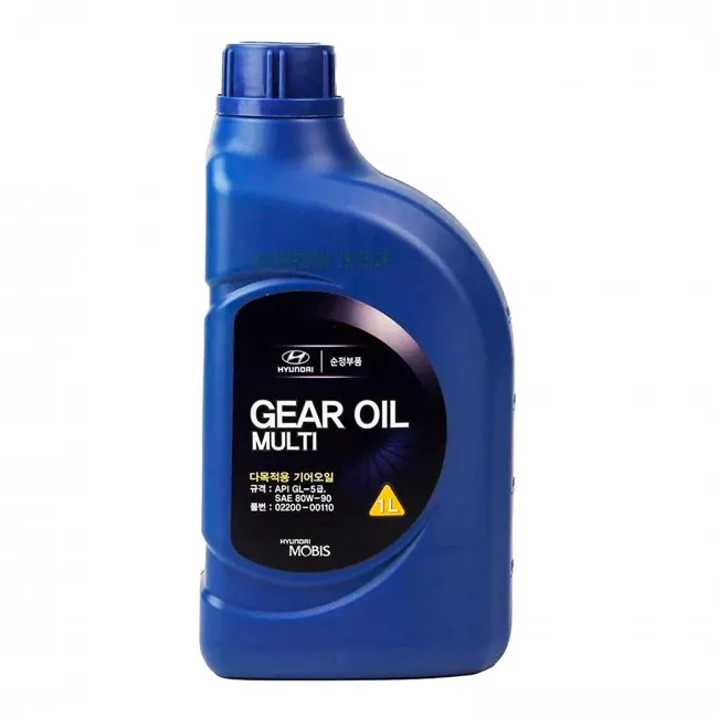 Трансмисионное масло MOBIS Hyundai/Kia Gear Oil Multi 80W-90 1л (02200-00110)