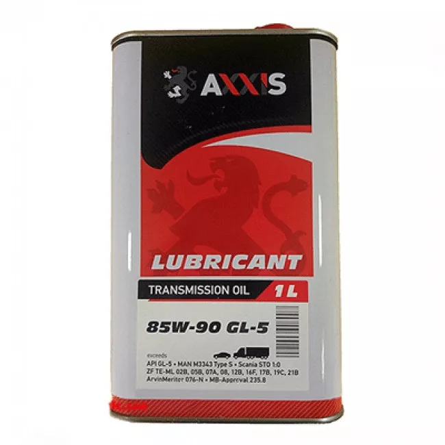 Трансмиссионное масло AXXIS 85w-90 1л