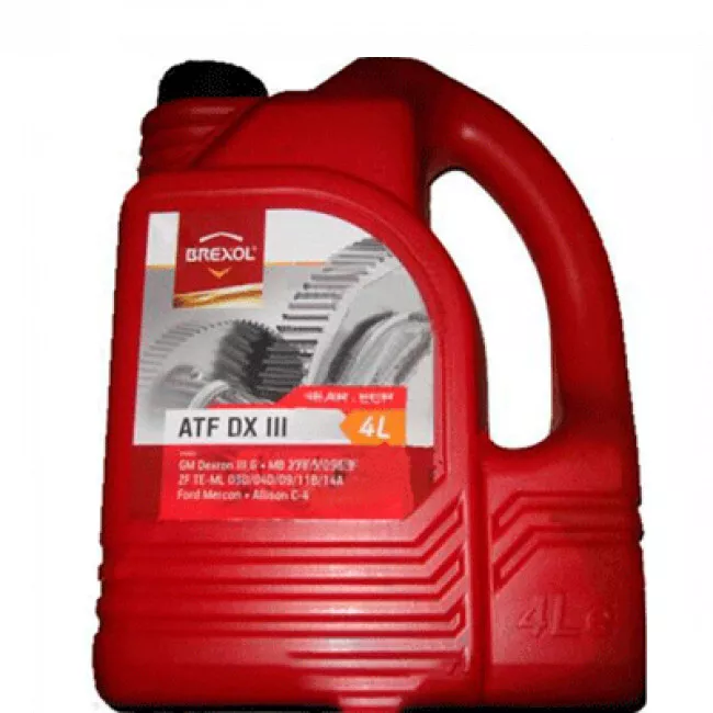 Трансмісійна олива BREXOL ATF DX III 4л